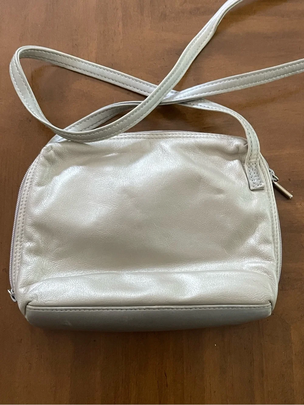 Diamicci cream leather